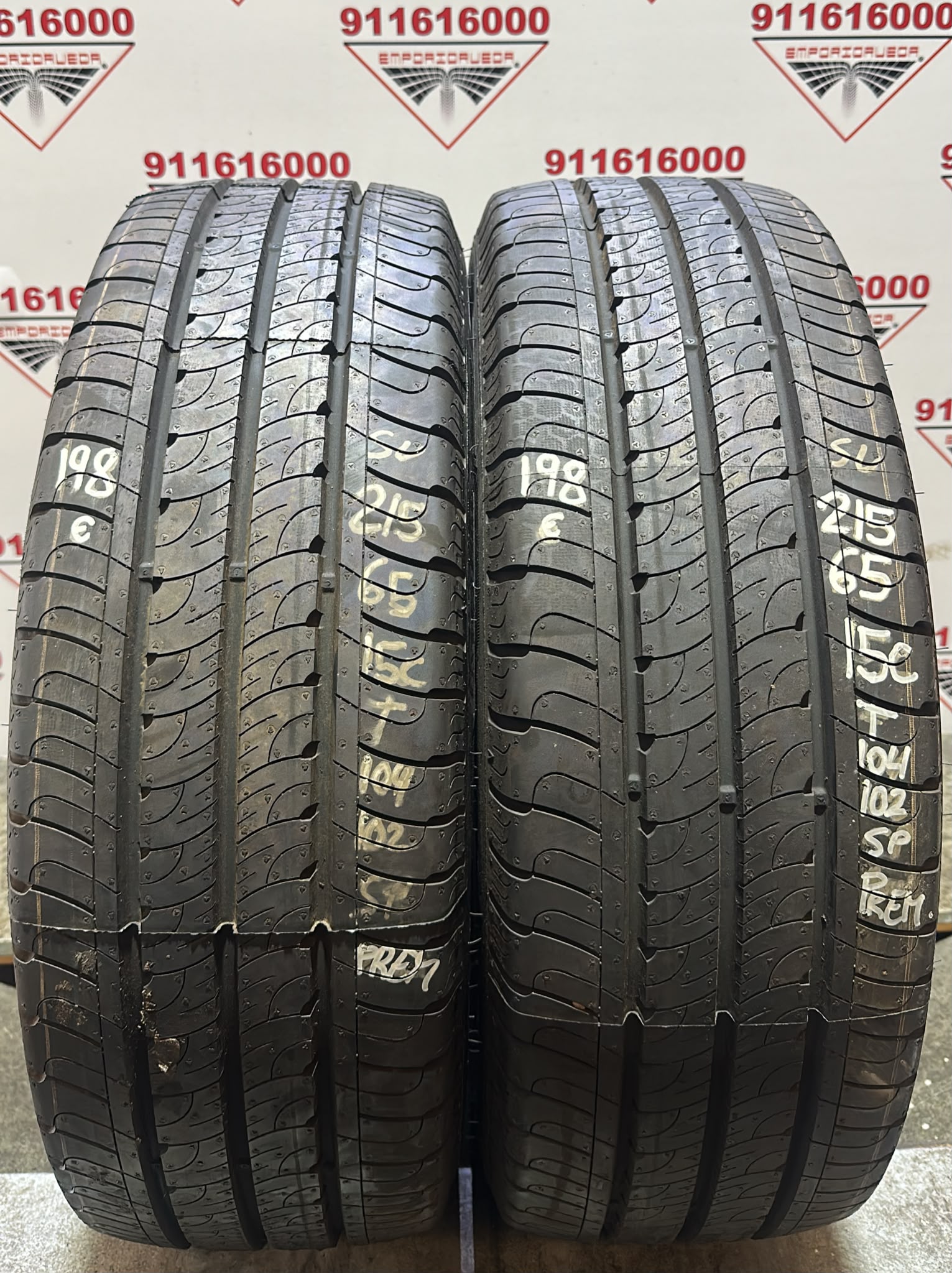 GOODYEAR EFFICIENTGRIP CARGO USADO PREMIUM  215/65 R15C 104/102 T